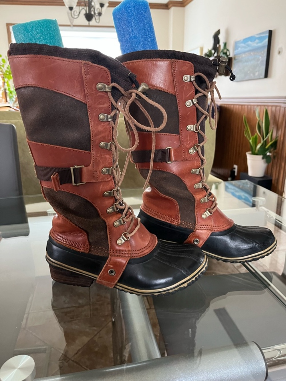 Sorel Women's Black Brown Shoes